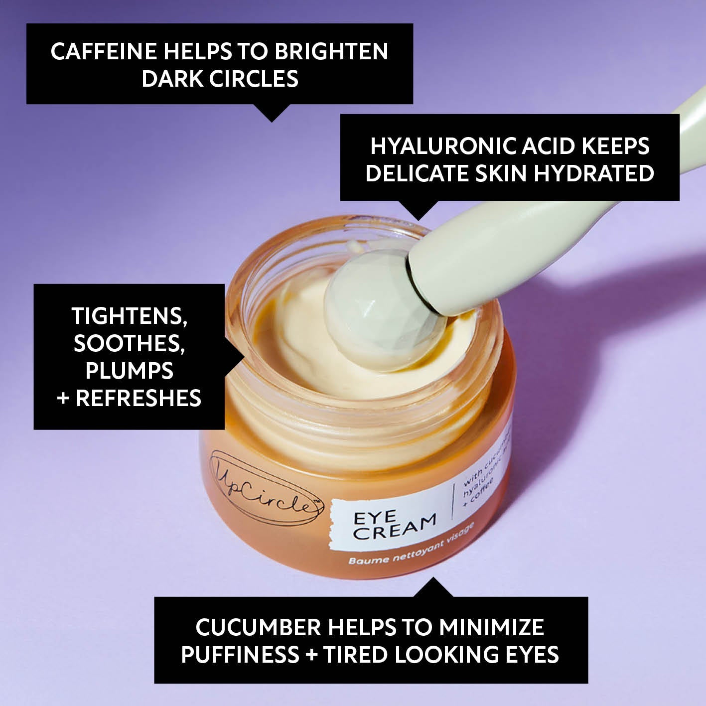 Eye Cream with Hyaluronic Acid & Coffee - M2G