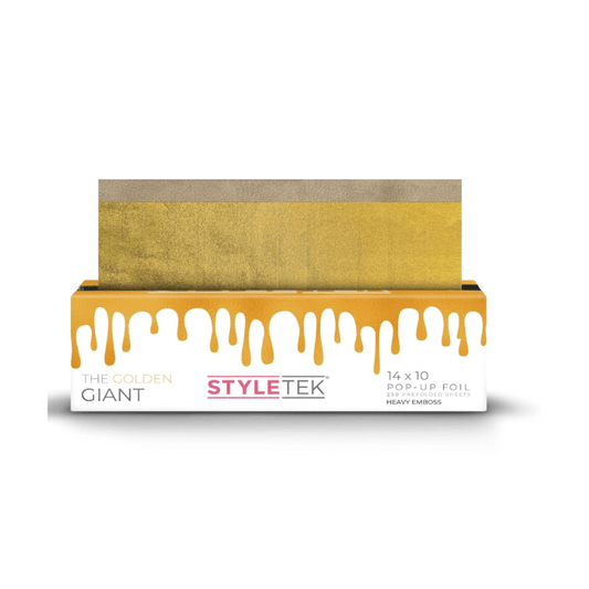 Styletek The Golden Giant 14x10 250ct Mega Wide Heavy Texture Foil Sheets - M2G