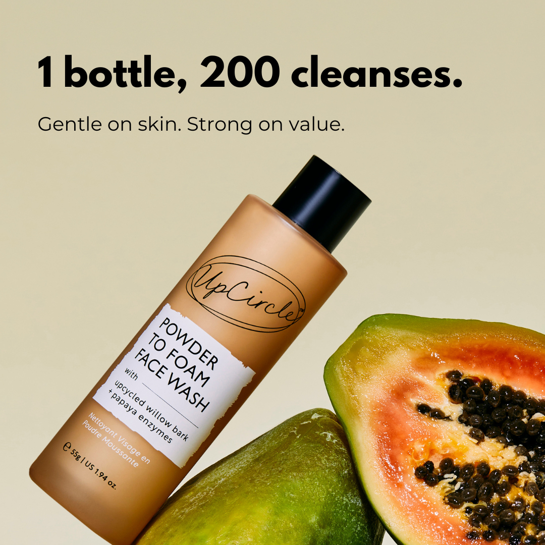 Powder to Foam Face Wash with Willow Bark + Papaya Enzymes - M2G