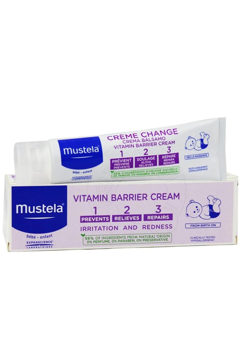 Mustela Baby Cream - Natural Care for Newborns