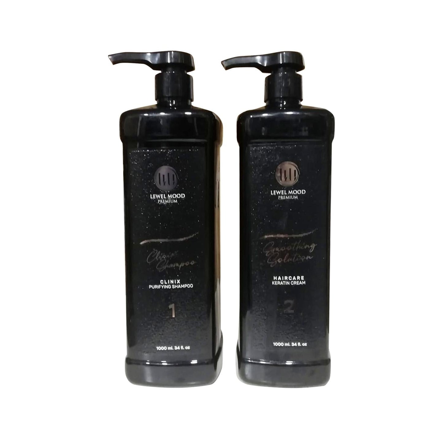 Lewel Mood Premium Keratin Hair Care Set - Smoothing Solution for Frizzy & Damaged Hair