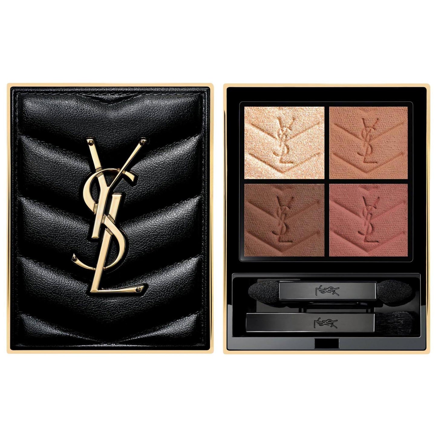 Yves Saint Laurent Couture Mini Clutch Eyeshadow Palette - Luxury Eyeshadow Quad with Oil-Enriched Formula
