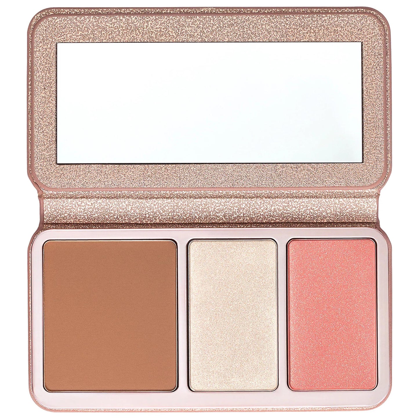 Face Palettes by GlowPalette - All-in-One Bronzer, Highlighter, Blush for Natural Glow