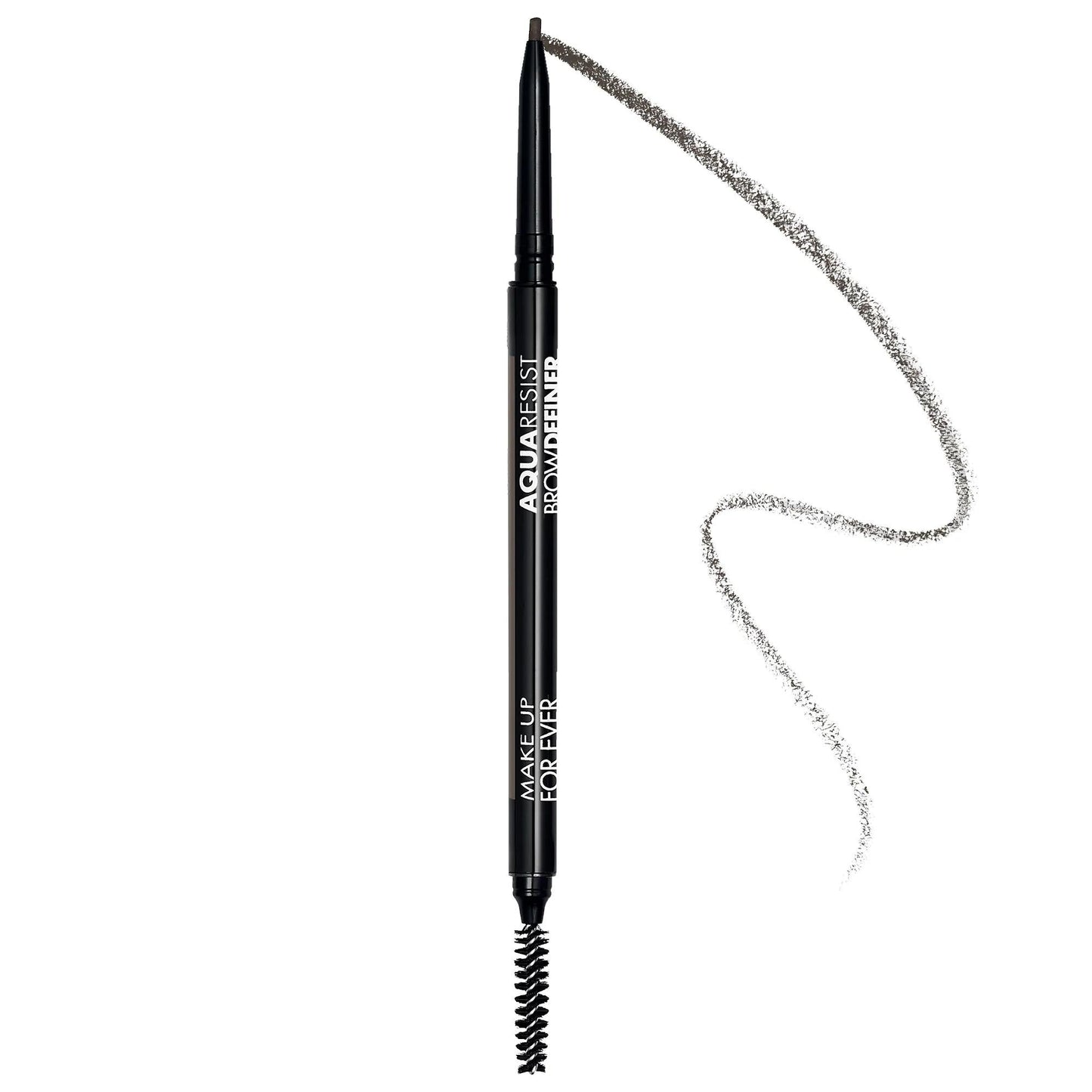 Make Up For Ever Aqua Resist Waterproof Eyebrow Pencil: Long Lasting Smudge-Proof Micro Tip Brow Definer with Spoolie