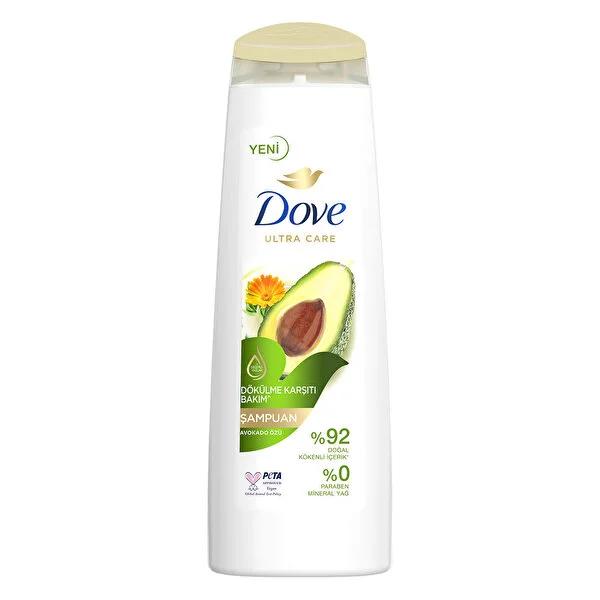 Dove Anti-Hair Loss Shampoo with Avocado Extract - Nourishing, Paraben-Free, Sustainable Hair Care