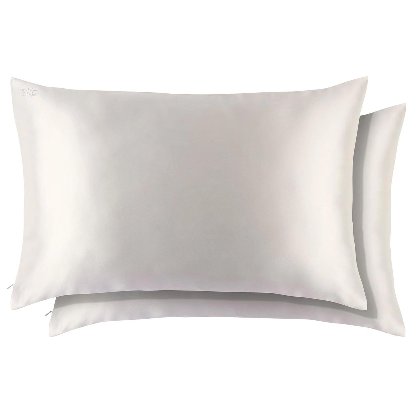 Slip Pure Silk Queen Pillowcase Duo: Anti-Aging, Anti-Bedhead, Dermatologist Recommended, Minimizes Wrinkles & Hair Frizz - Luxury Sleep