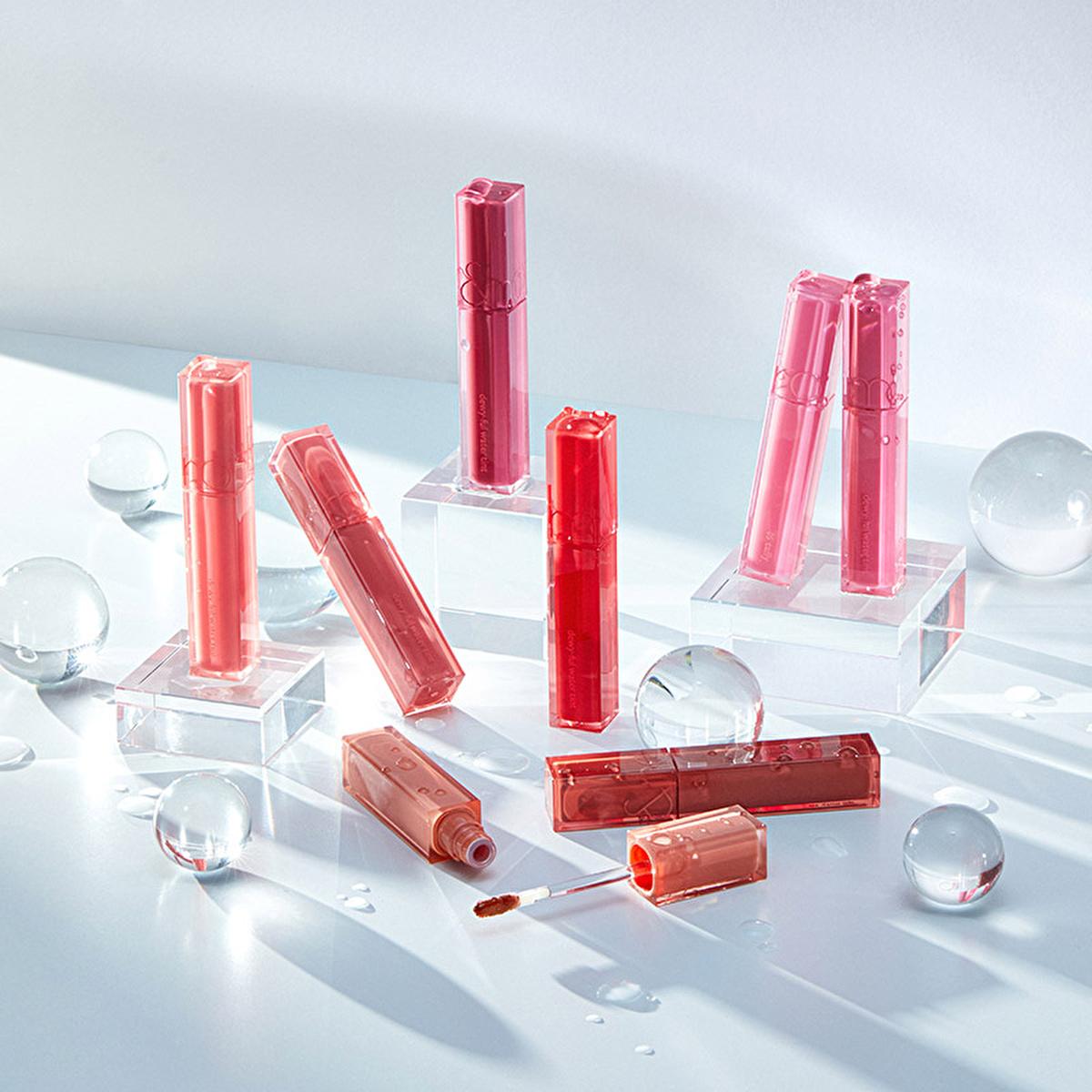 rom&nd Dewy Ful Water Tint: Hydrating, Glossy Lip Tint for a Luminous K-Beauty Look - Non-Sticky, Long-Lasting Color
