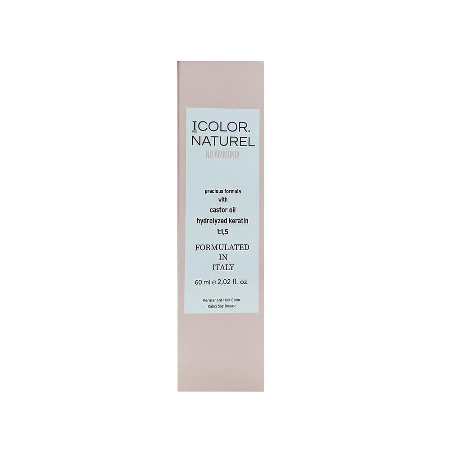 Color Naturel Ammonia-Free Hair Dye - Gentle, Natural Hair Coloring for Chemically Sensitive Hair - 60 ml