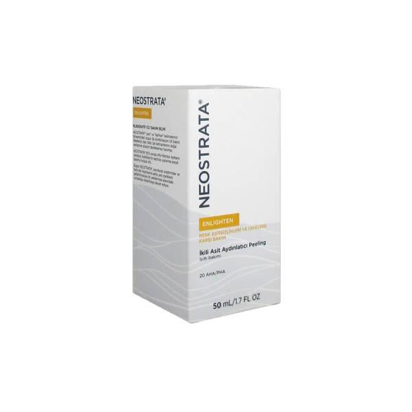 Neostrata Enlighten Chemical Peel - Glycolic Acid & PHA Skincare for Brightening & Exfoliation