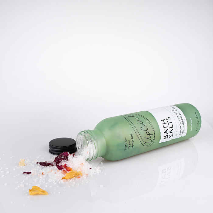 Bath Salts with Epsom, Sea and Himalayan Pink Salt - M2G