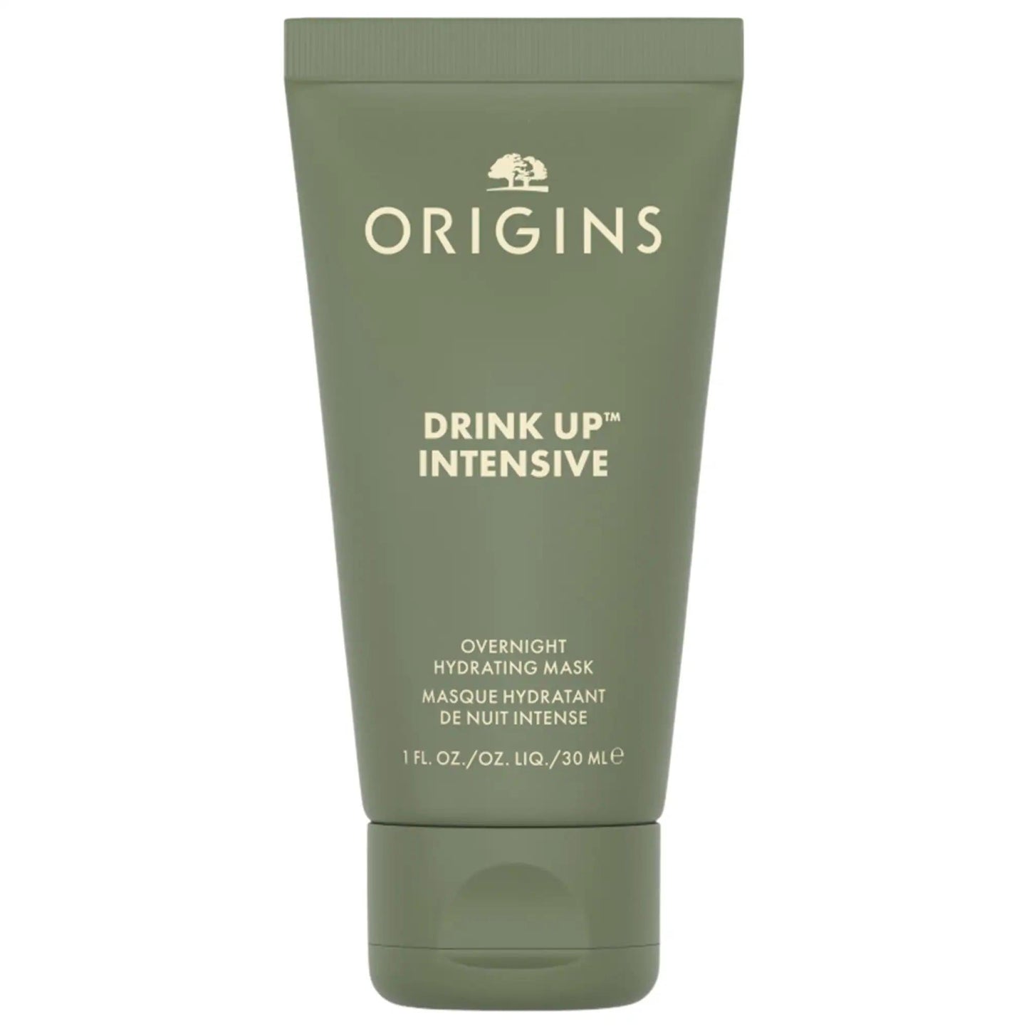 Mini Drink Upª Intensive Overnight Hydrating Mask with Avocado & Swiss Glacier Water - 72 Hours Hydration, Natural Skincare