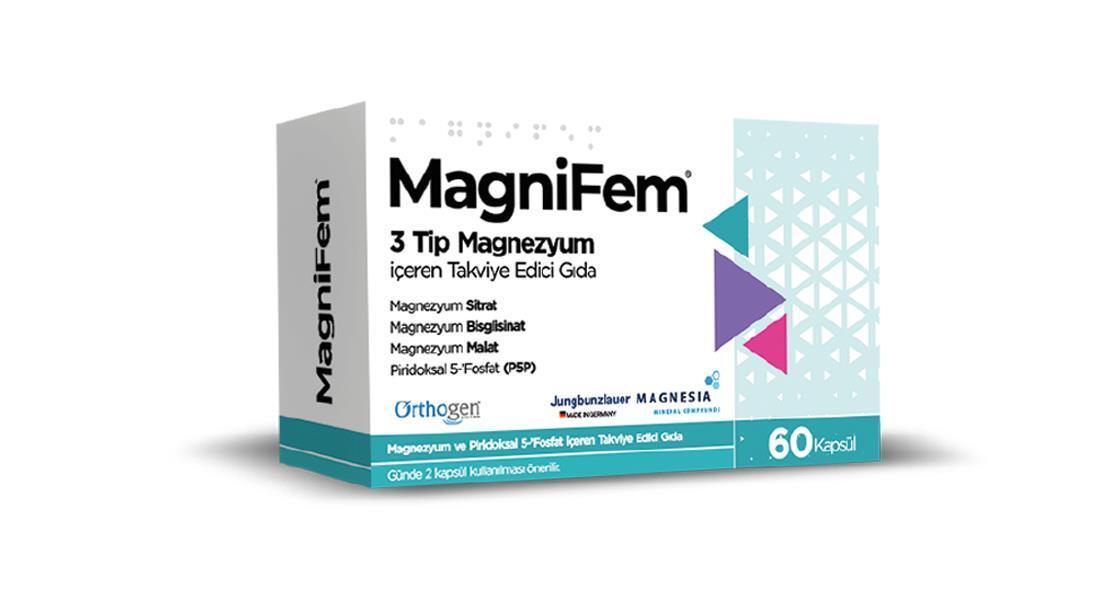 Magnifem Dietary Supplement for Women - 60 Capsules, Women's Health Support