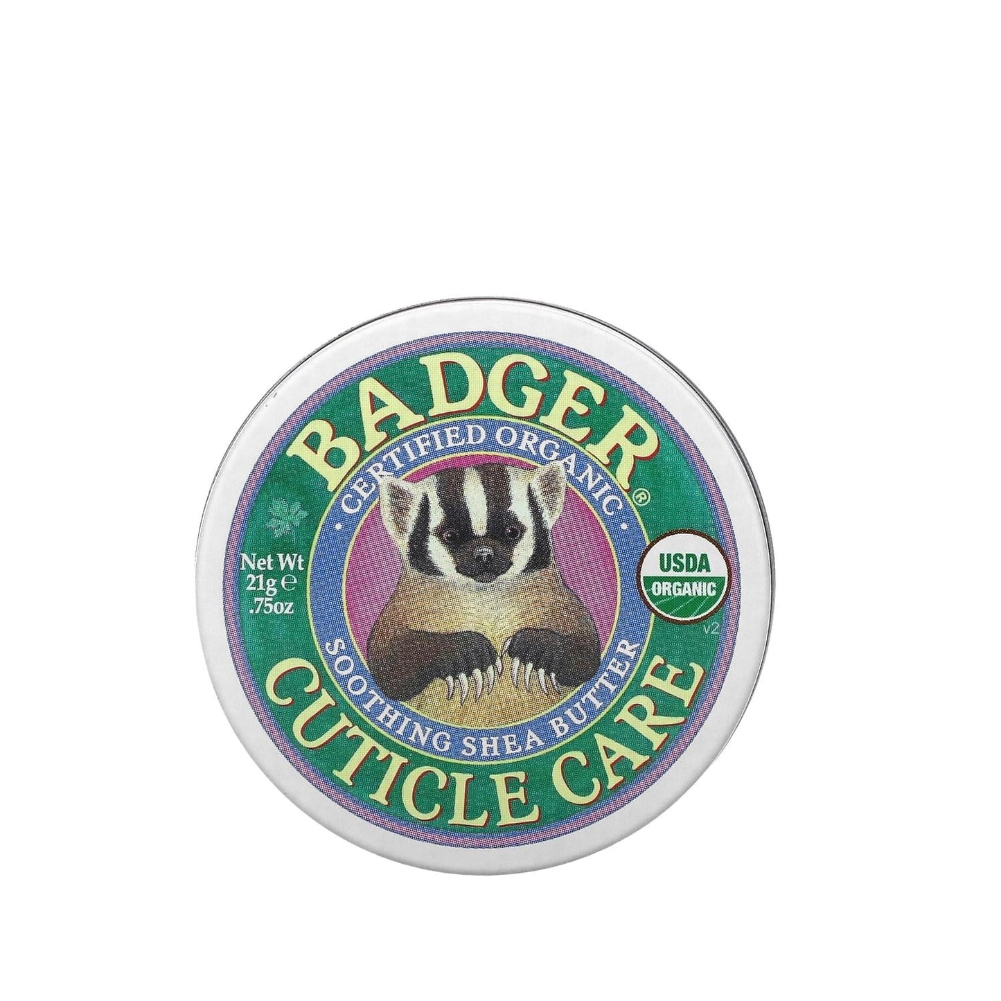 Badger Nail Care Cream - Moisturizing & Nourishing for Healthy Nails, Natural Ingredients, 0.74 oz