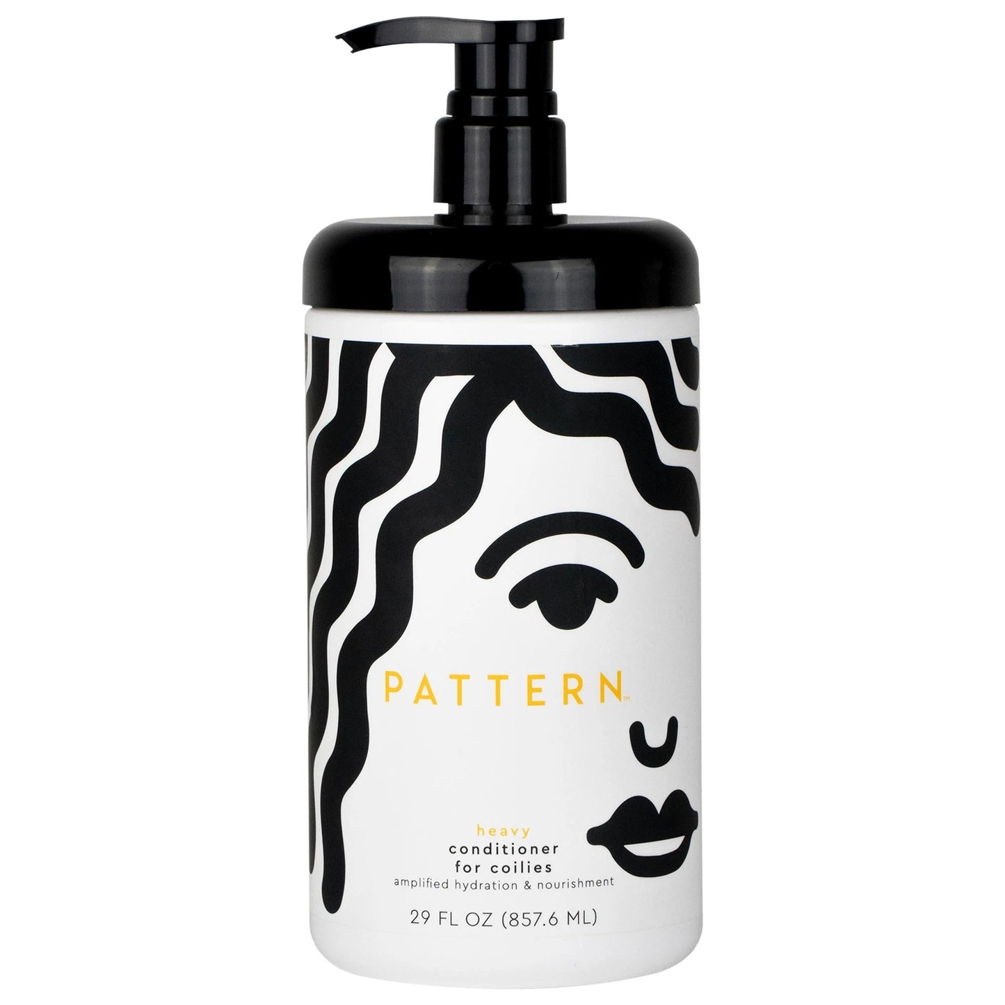 Pattern Heavy Conditioner for Coily, Curly, and Wavy Hair - Hydrating, Curl-Enhancing, Clean Beauty