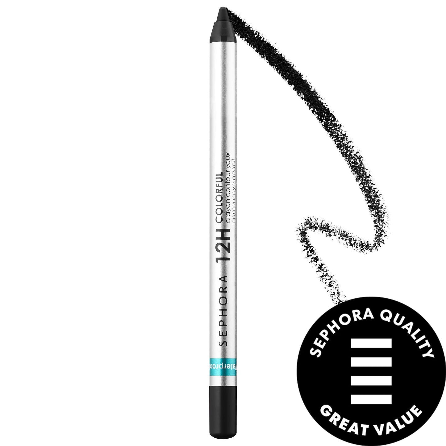 MILANI 12 Hour Contour Pencil Eyeliner - Long Lasting, Waterproof, Vegan & Cruelty-Free Eye Makeup
