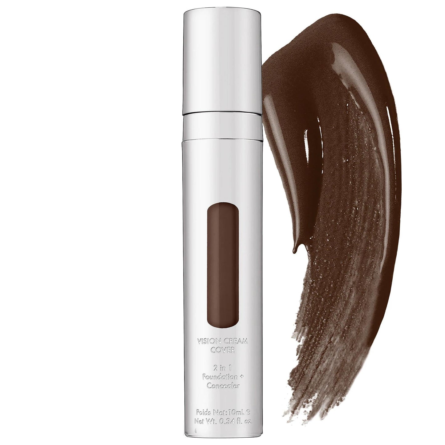 Vision Cream Cover Adjustable Foundation & Concealer - Vegan, Cruelty-Free Makeup with Natural Finish
