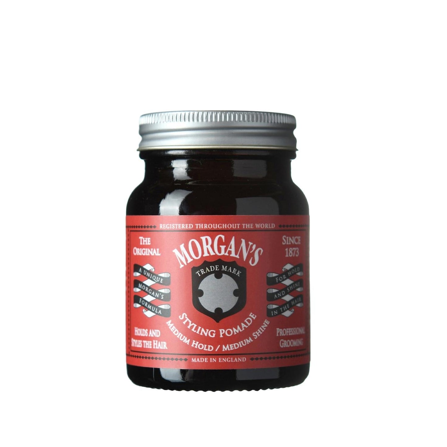 Morgan's Hair Pomade Medium Hold Shine - 100g Styling Product for Men & Women