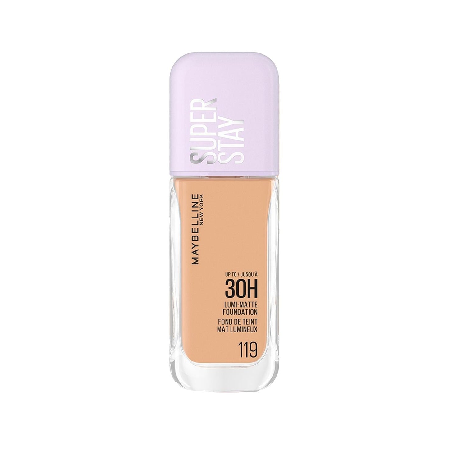 Maybelline New York Super Stay Lumi Matte Foundation 119 - Long-Lasting Matte Finish Makeup