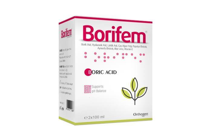 Borifem Vaginal Wash 200ml - Gentle Feminine Hygiene for Women, pH Balanced Intimate Care