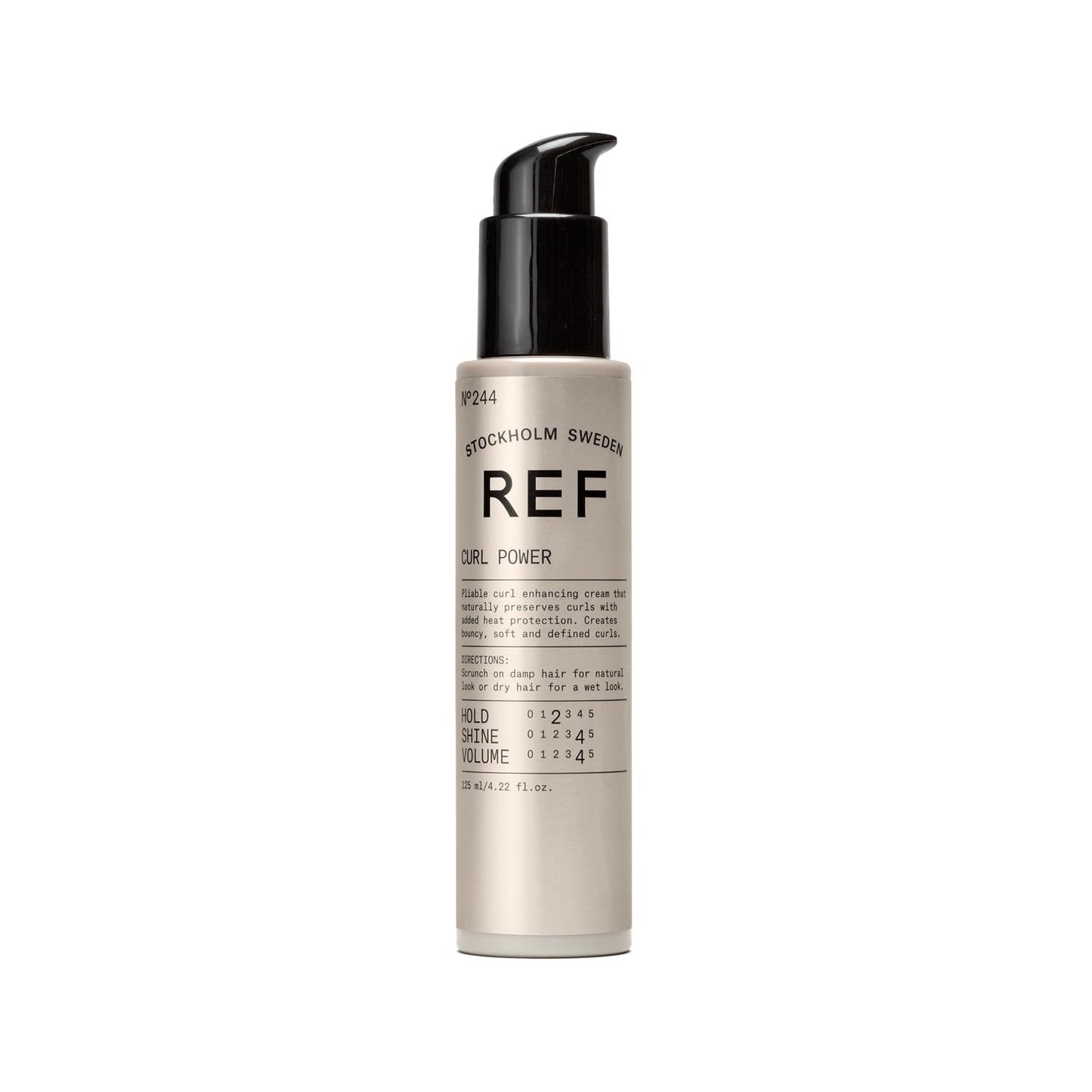 REF Curl Power Curl Enhancing Gel for Curly Hair - 4.23 fl oz, Enhances Natural Curl Definition & Texture