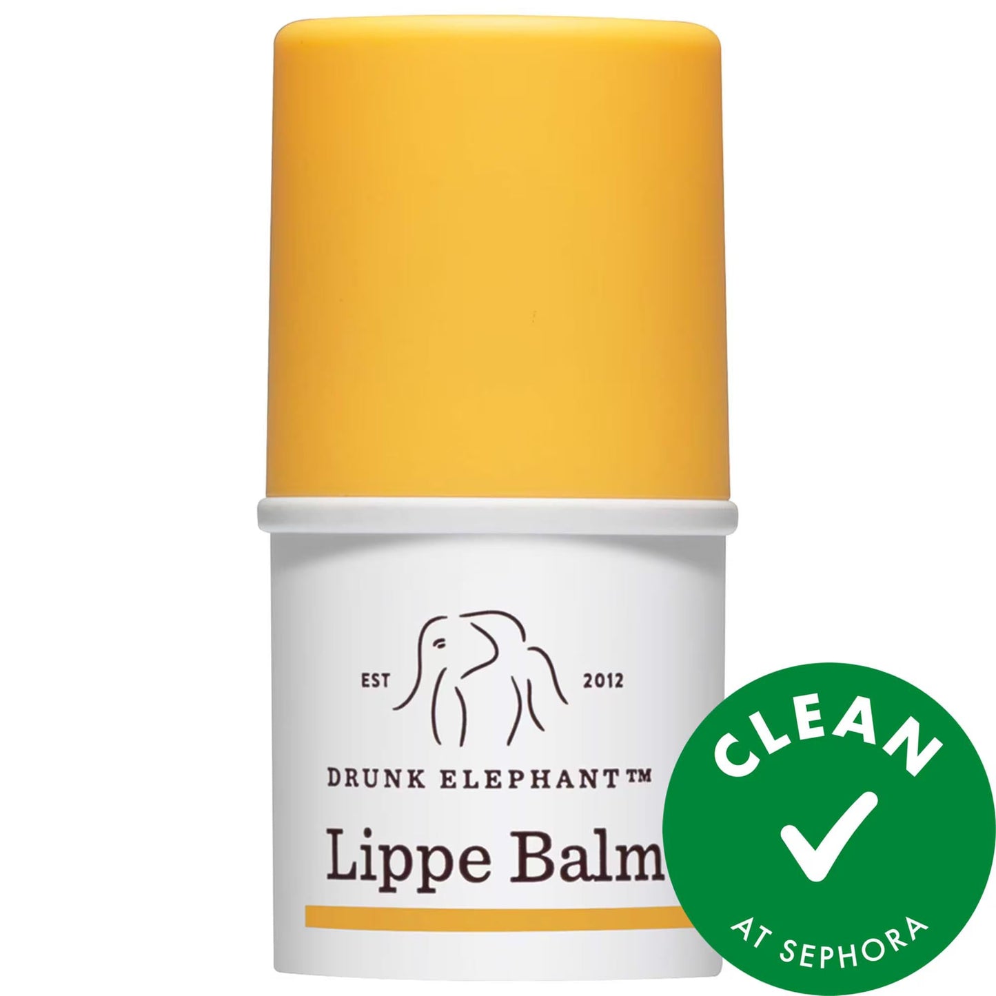 Drunk Elephant Lippe Balm: Ultra Moisturizing & Anti-Aging Lip Care for Dry, Cracked Lips | Shea Butter, Peptide Complex, Cruelty-Free