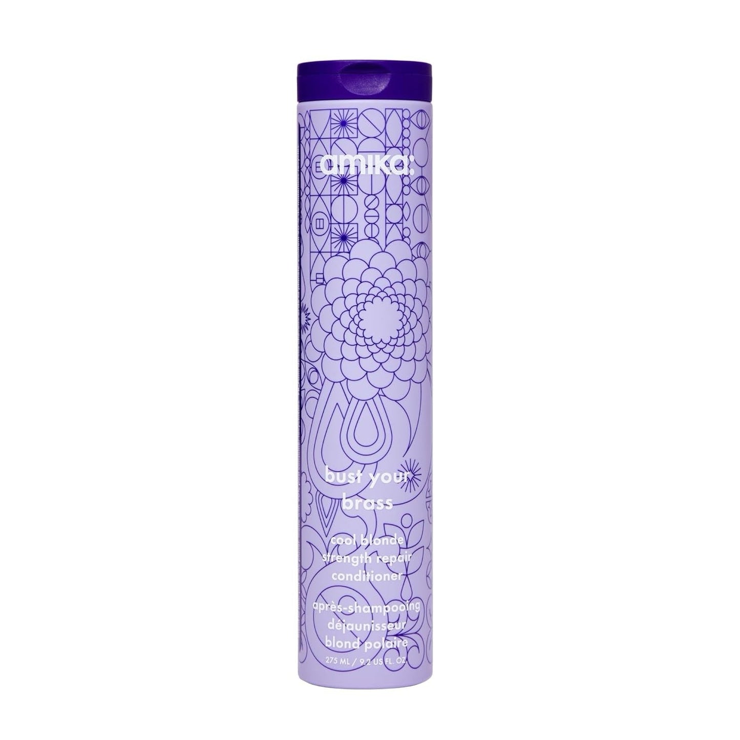 Amika Bust Your Brass Cool Blonde Strength Repair Conditioner - M2G