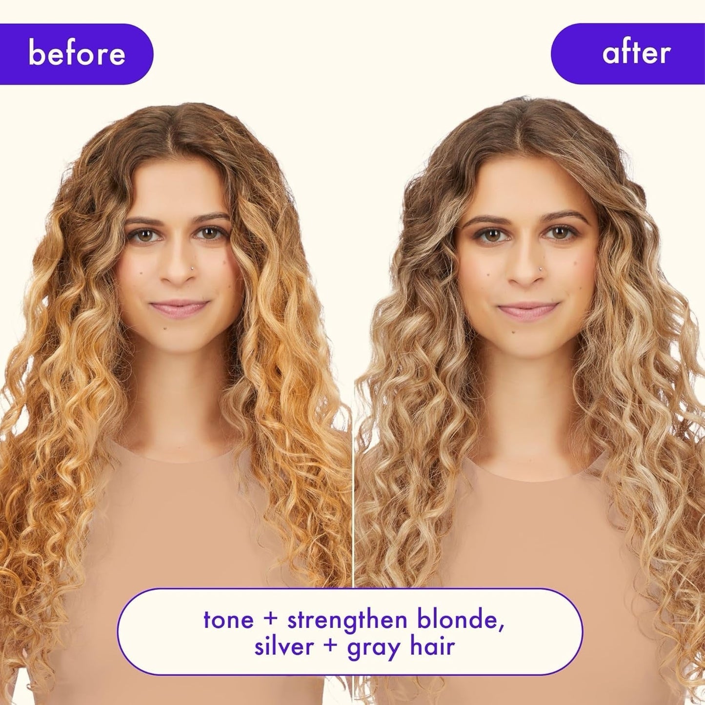 Amika Bust Your Brass Cool Blonde Strength Repair Conditioner - M2G