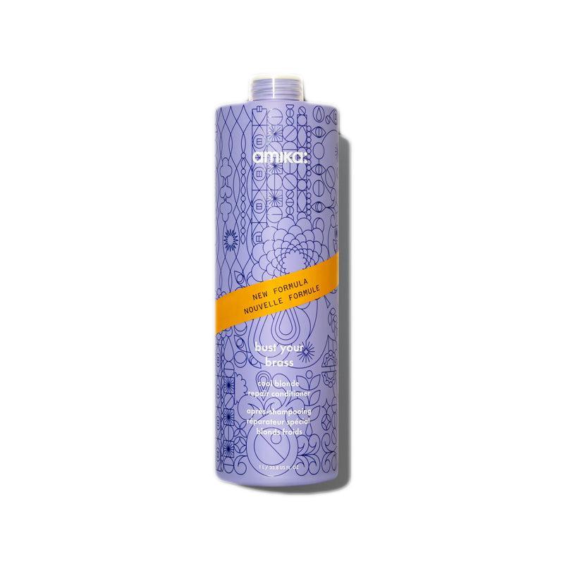 Amika Bust Your Brass Cool Blonde Strength Repair Conditioner - M2G