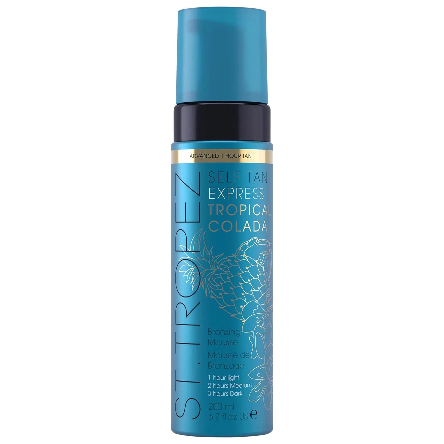 Self Tan Express: Tropical Colada Bronzing Mousse | Fast, Customizable, Cruelty-Free Sunless Tanner
