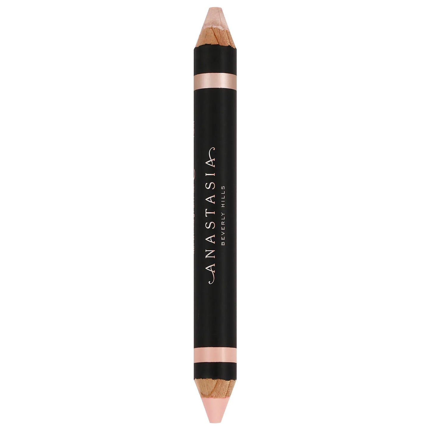 Anastasia Highlighting Duo Eyebrow Pencil: Double-Ended Matte & Shimmer Highlighter for Defined, Glowing Brows with Vitamin E