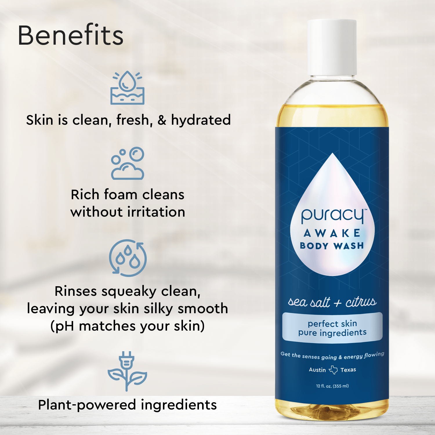 Body Wash (Acidified, PH Balanced) - M2G