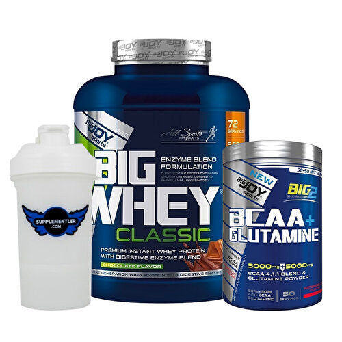 Big Joy BCAA + Glutamine + Big Whey Muscle Combination