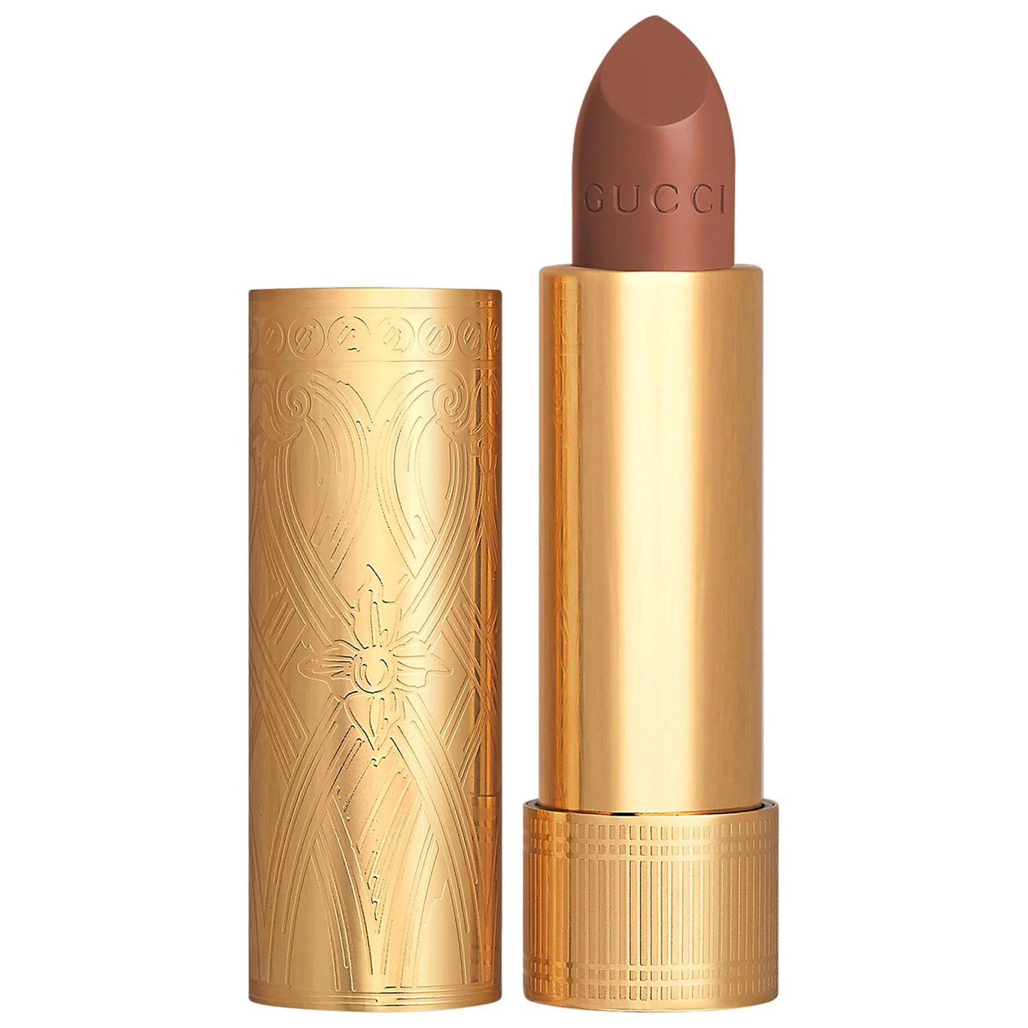 Gucci Long Lasting Satin Lipstick - Vegan, Silicone-Free, Intense Color Lipstick for Long-Lasting Satin Finish
