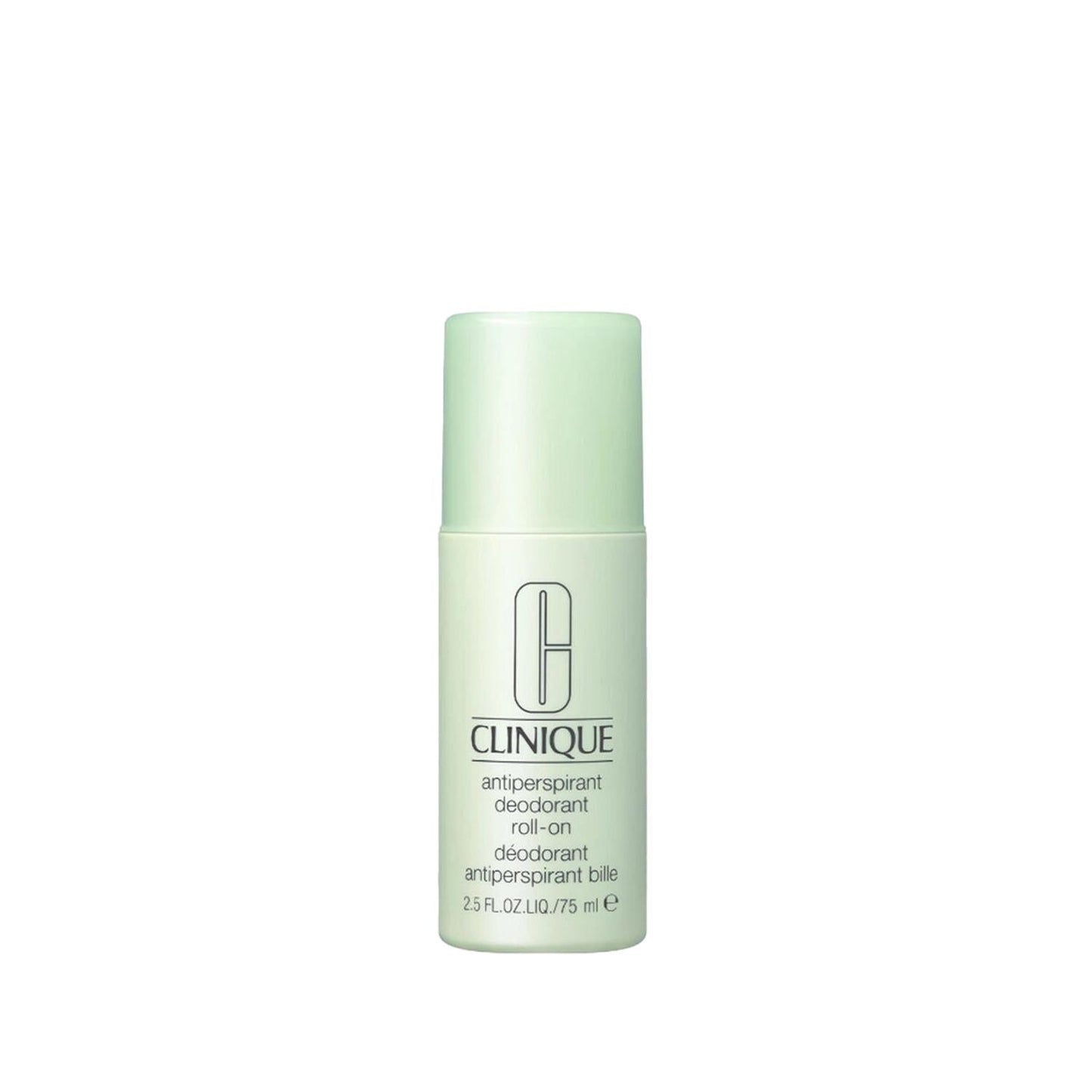 Clinique Antiperspirant Deodorant Roll-On - Long-Lasting Protection, 75 ml, Trusted Dermatologically Tested Brand for Daily Use