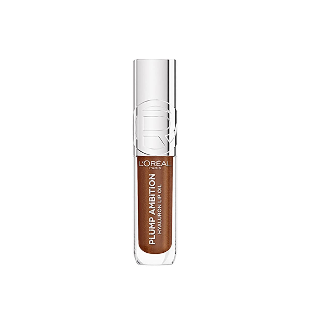 Loreal Paris Plump Ambition Hyaluron Lip Oil - Moisturizing & Plumping Lip Care with Hyaluronic Acid & Vanilla Oil