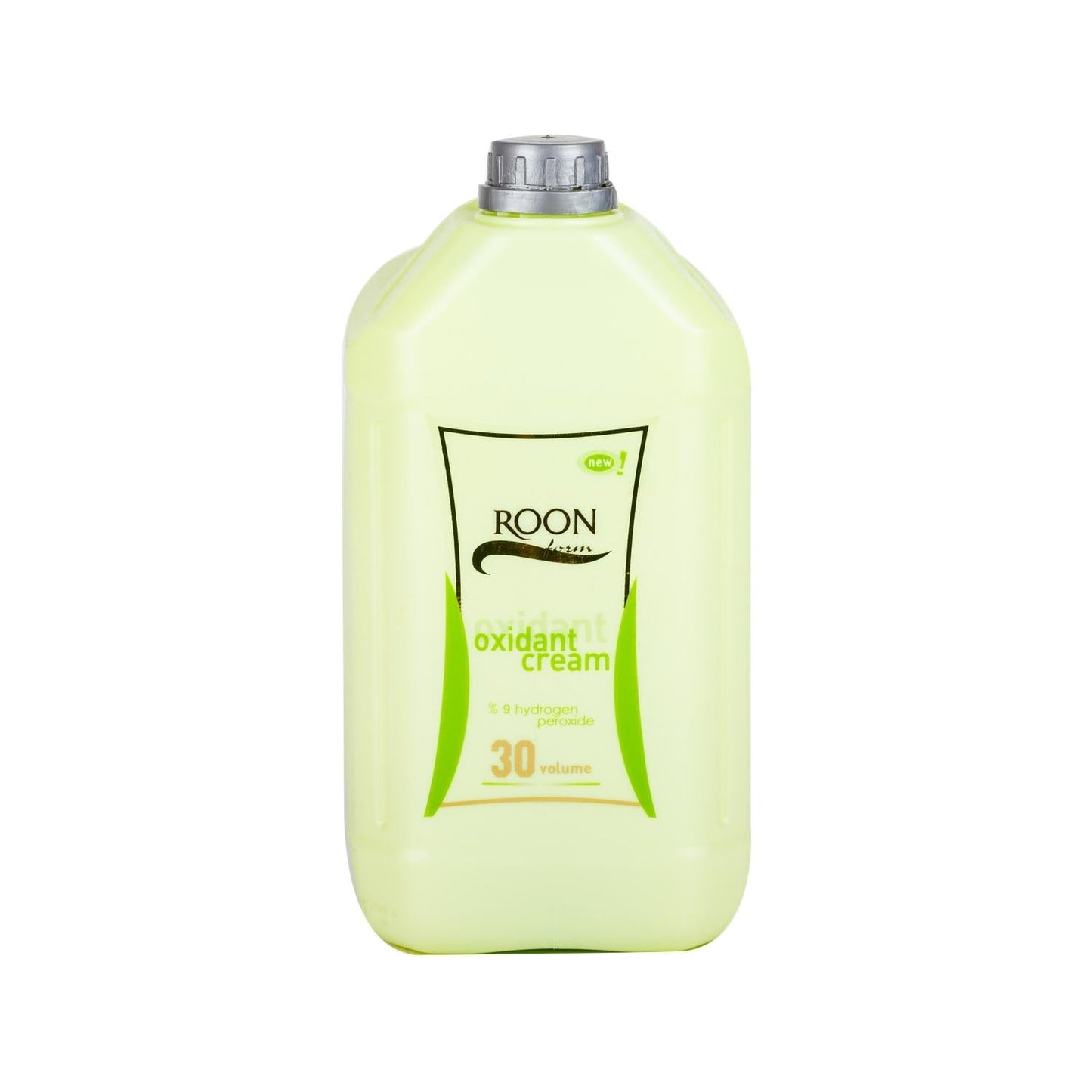 Roon Oksidan 30 Volume 5000 ml Hair Oxidizing Agent - Large Quantity Hair Care Product for Professionals and Home Users