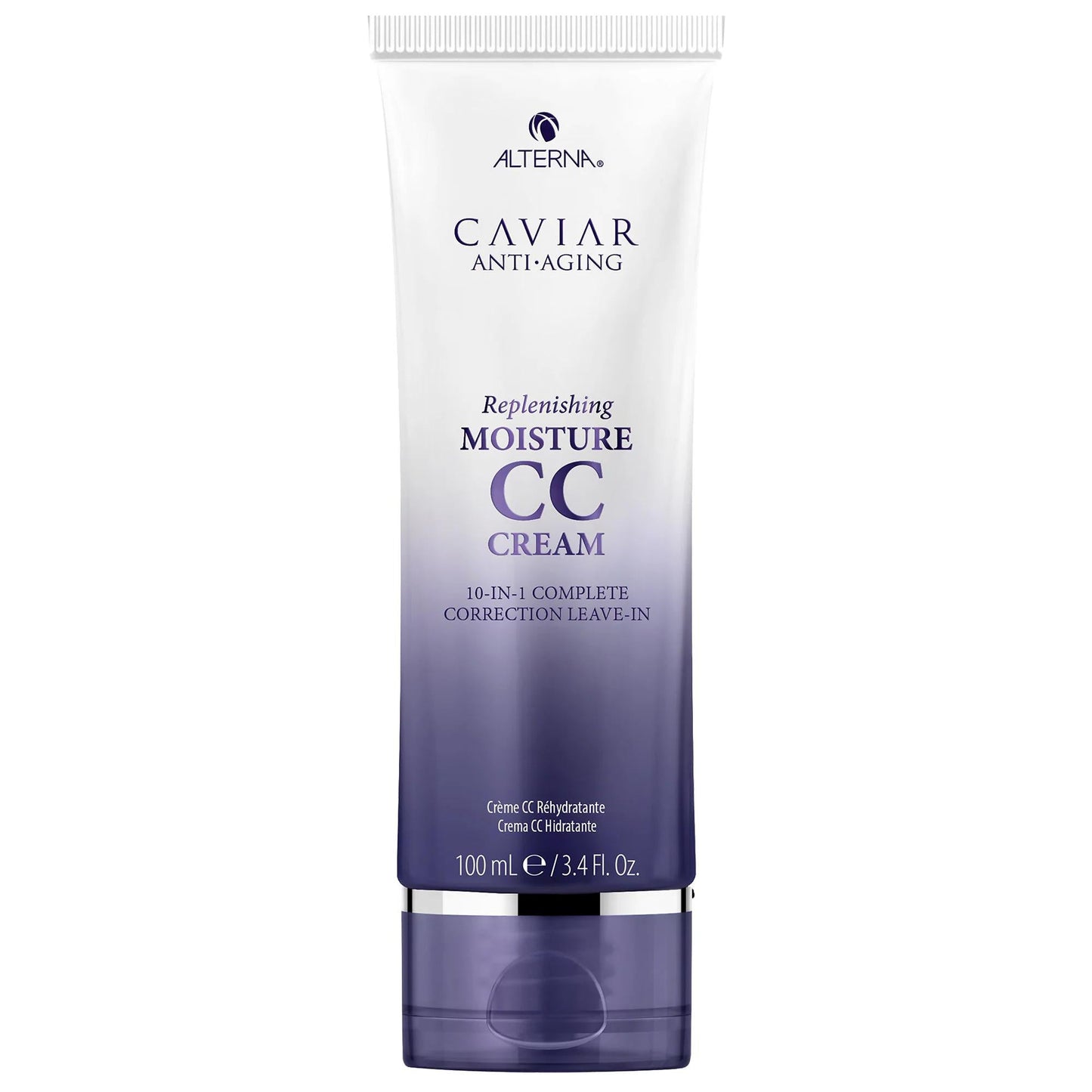 CAVIAR Anti-Aging Replenishing Moisture CC Cream - 10-in-1 Leave-in Hair Treatment & Styling Cream for Damaged Hair