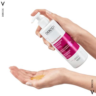 Vichy Densi Solutions Thickening Shampoo 400Ml - Hair Thickening & Volumizing for Fine or Limp Hair