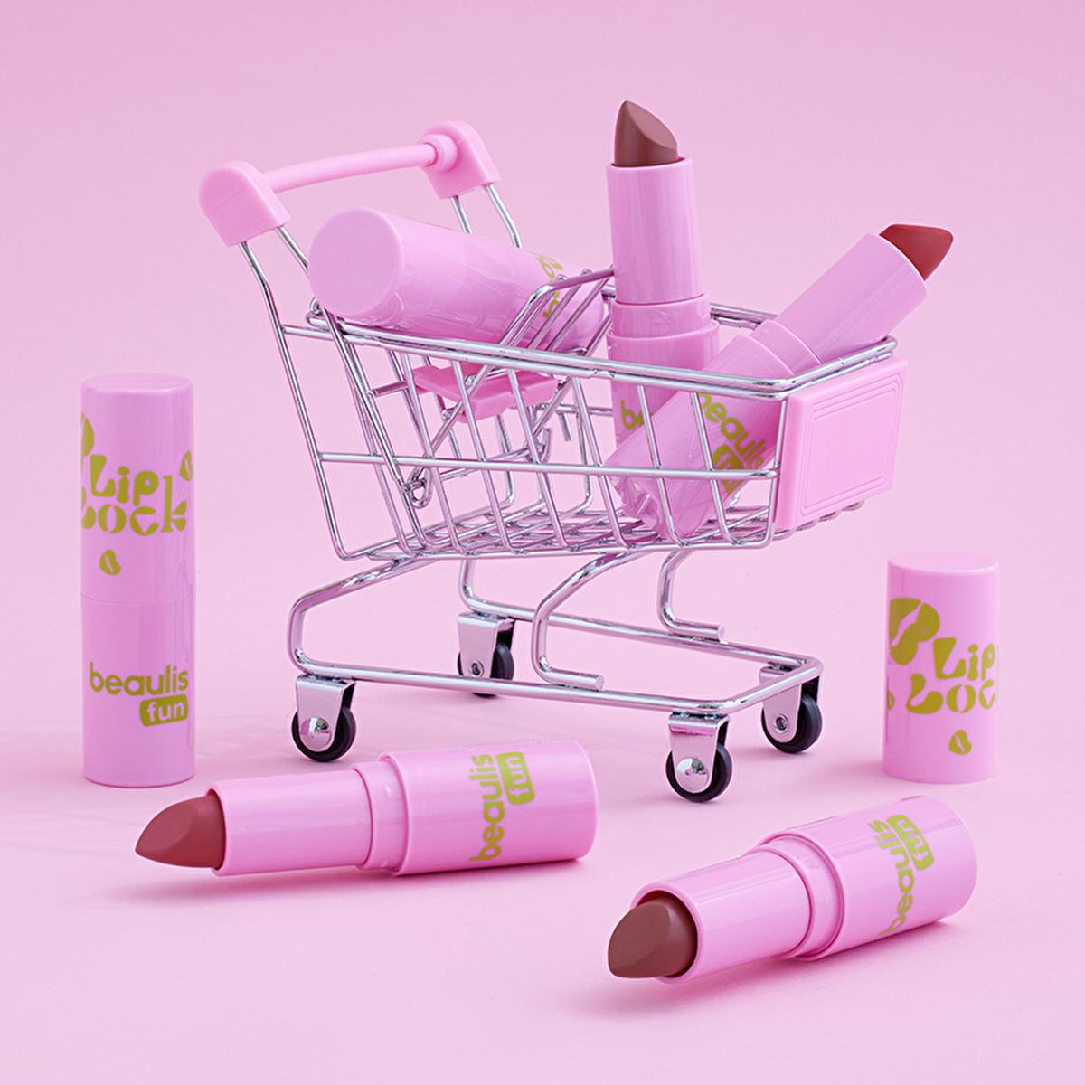 Beaulis Matte Lipstick - Long-Lasting Lip Lock Formula in Vibrant Magenta Color