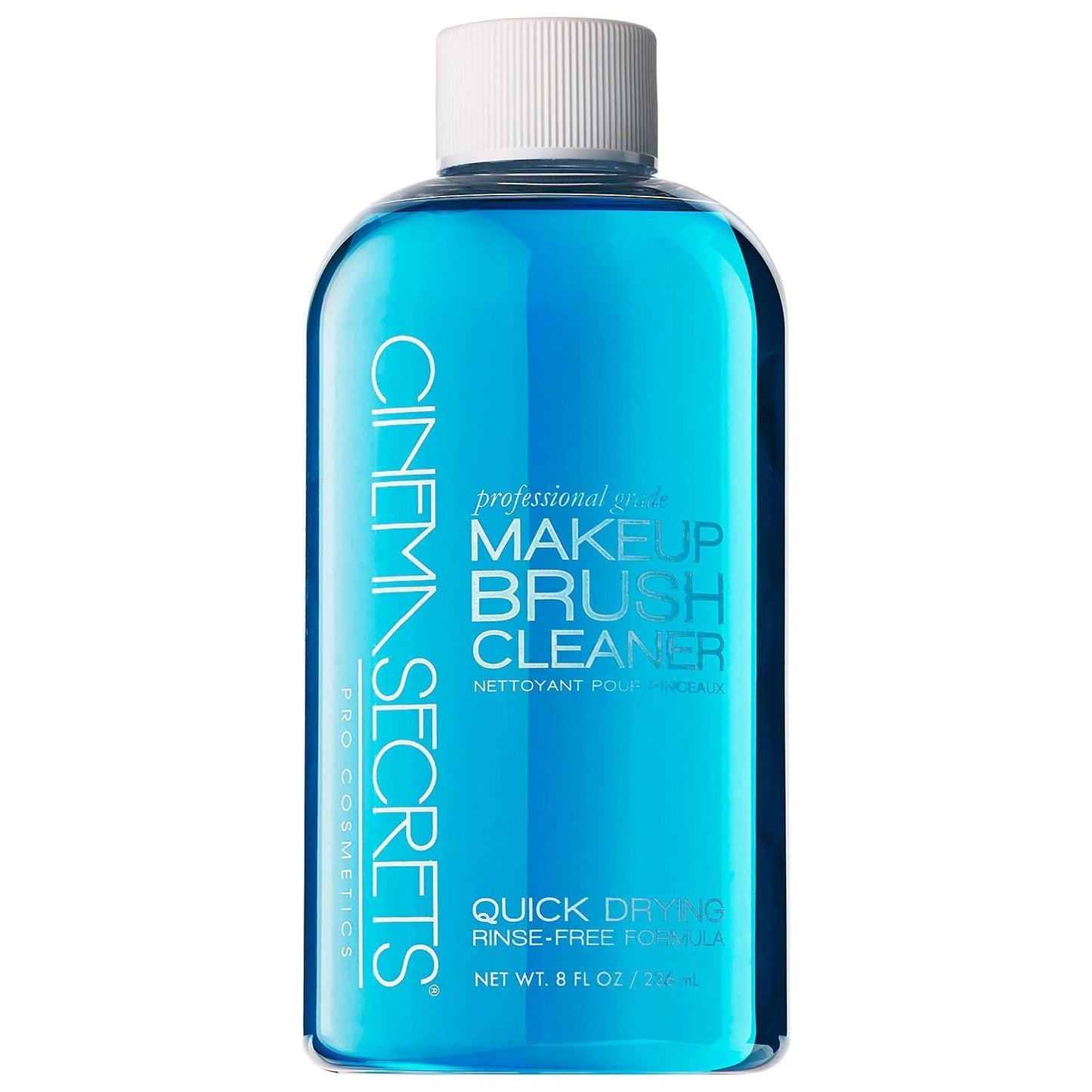 Cinema Secrets Makeup Brush Cleaner - Professional-Grade, Quick Drying, Antimicrobial Liquid Cleaner for Natural & Synthetic Brushes