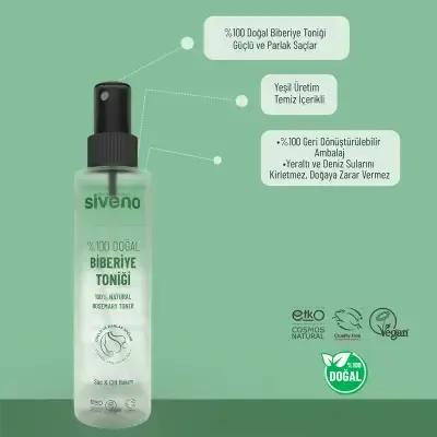 Siveno Natural Rosemary Face Toner: Alcohol-Free Pore Tightening & Oil Control - Achieve Balanced, Healthy Skin with Natural Skincare