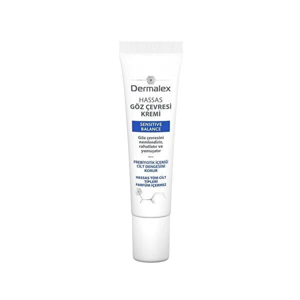 Dermalex Eye Cream Pure Balance - Sensitive Skin, Dermatologically Tested, Fragrance-Free Moisturizing Cream for Eye Area