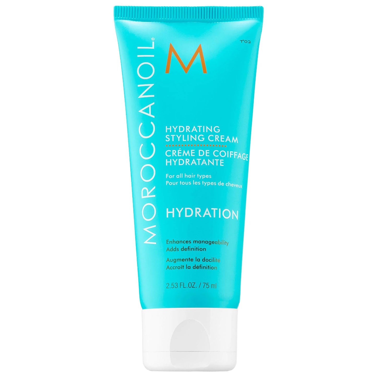 Moroccanoil Hydrating Styling Cream - Leave-In Hair Cream with Argan Oil, Anti-Frizz, Chemical-Free, Recyclable Packaging