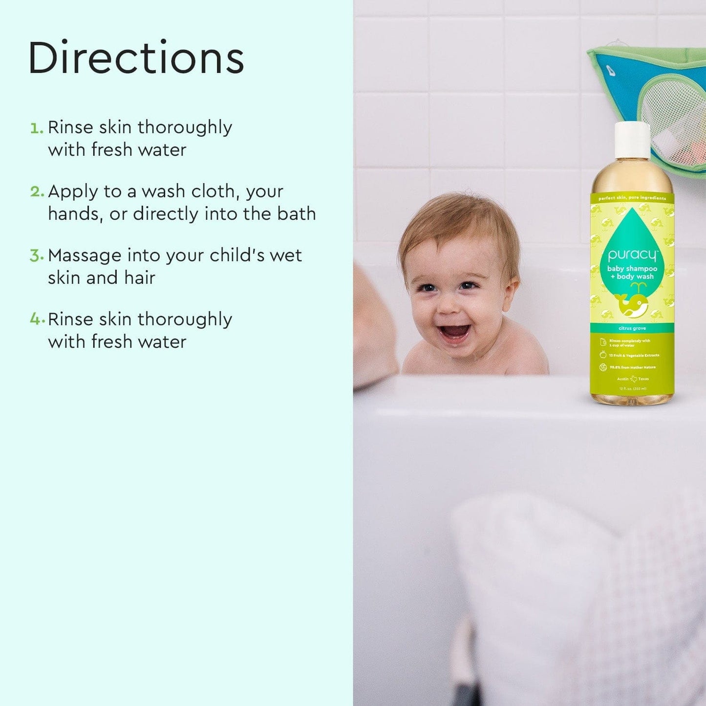 Baby Shampoo & Body Wash (Tear-Free) - M2G