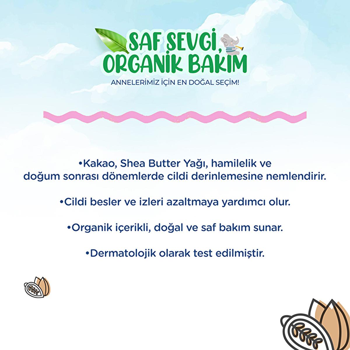 Wee Baby Organic Diaper Cream, 5.07 fl oz - Natural, Vegan, Dermatologically Tested Baby Care