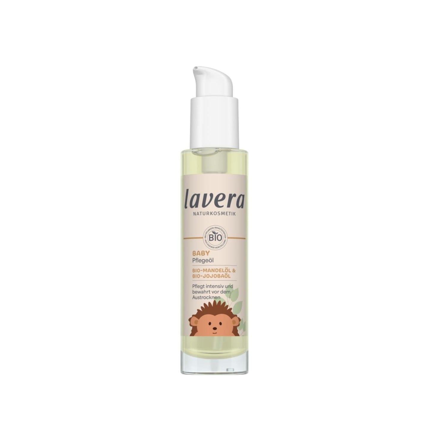 Lavera Baby Nourishing Oil 3.38 fl oz - Natural & Gentle Moisture for Baby & Child's Delicate Skin, Massage Oil