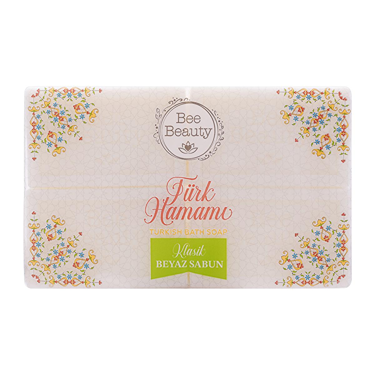 Bee Beauty Natural Bath Soap 4 x 150 gr - Gentle, Moisturizing, and Organic Skincare for Sensitive Skin