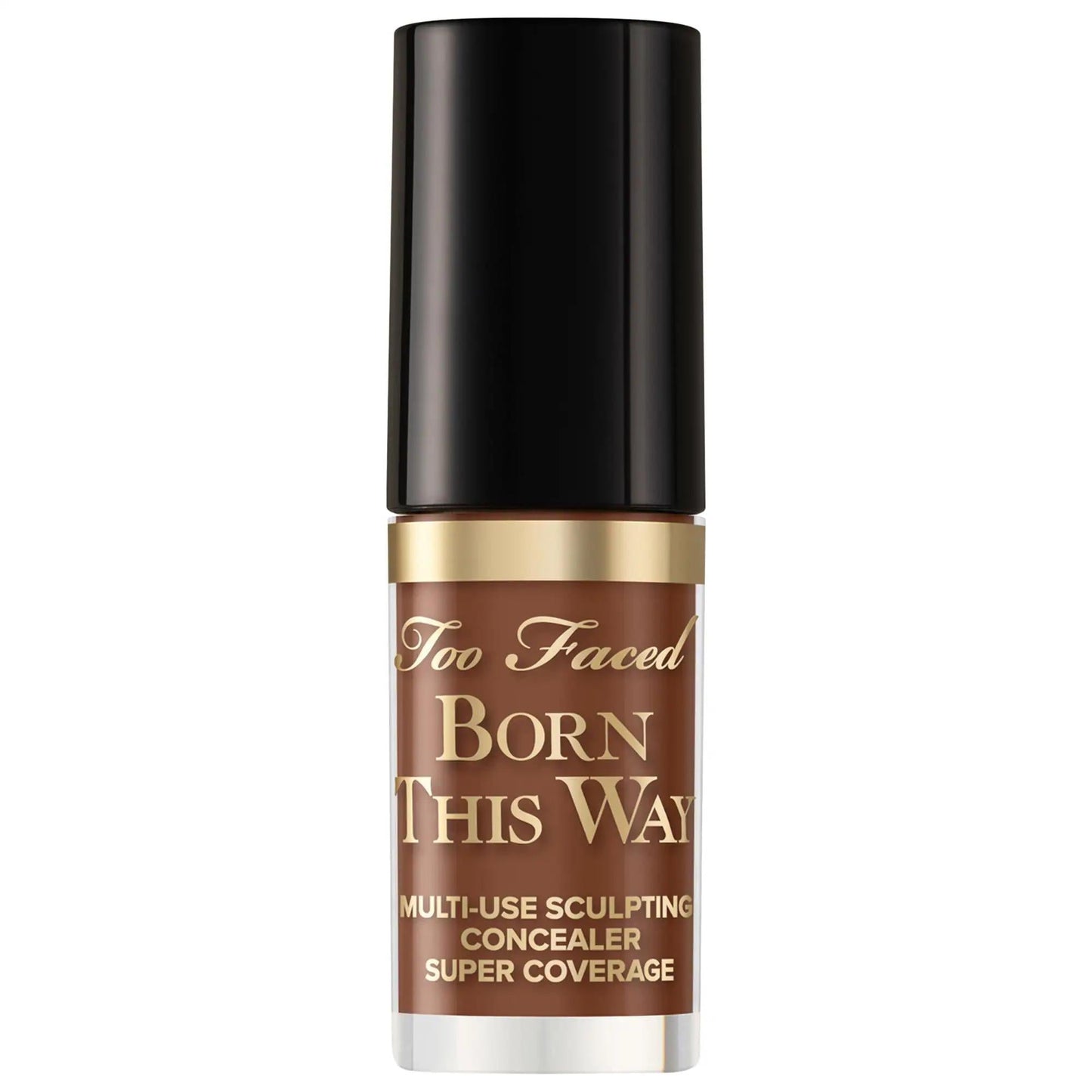 Born This Way Mini Super Coverage Full Coverage Multi-Use Concealer: Vegan, Cruelty-Free, Hydrating & Natural Finish - Conceal Imperfections & Contour