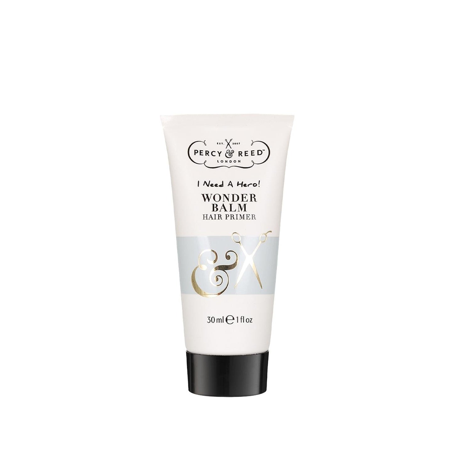 Percy & Reed I Need A Hero. Wonder Hair Care Balm: Leave-In Conditioner for Frizz Control, Styling & Shine - 30ml Travel Size