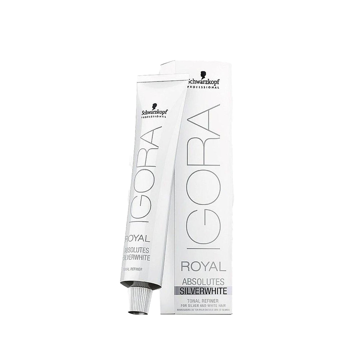 Schwarzkopf Igora Royal Absolutes Silver Hair Toner - Maintains Vibrant White Hair Tones, 2.03 fl oz
